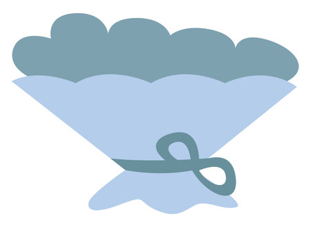 Wedding bouquet, illustration, vector, on a white background.のイラスト素材