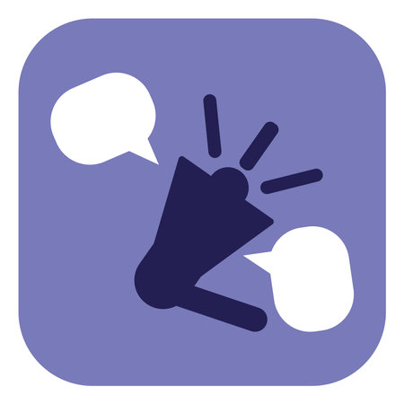 Loud speaker, illustration, vector, on a white background.のイラスト素材