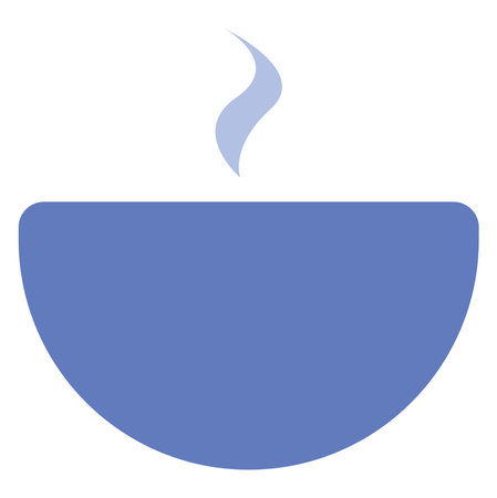 Kindergarten soup, illustration, vector, on a white background.のイラスト素材