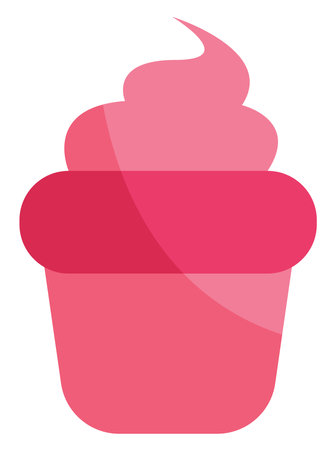 Baking sweets, illustration, vector, on a white background.のイラスト素材