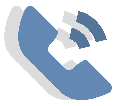 Business call, illustration, vector, on a white background.のイラスト素材