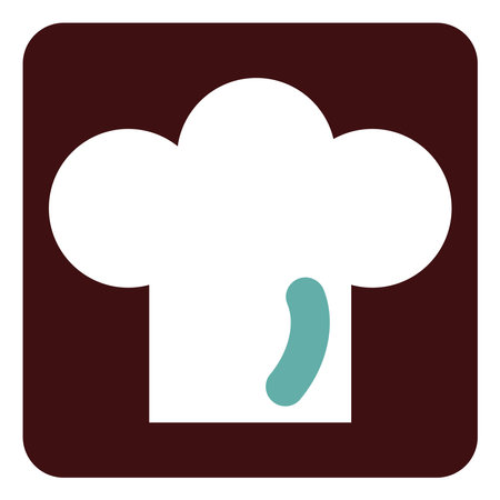 Cooks hat, illustration, vector, on a white background.のイラスト素材