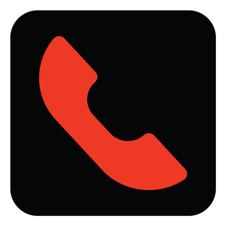 Telephone technology, illustration, vector, on a white background.のイラスト素材