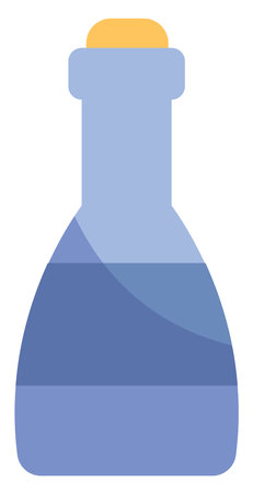 Jug of wine, illustration, vector, on a white background.のイラスト素材