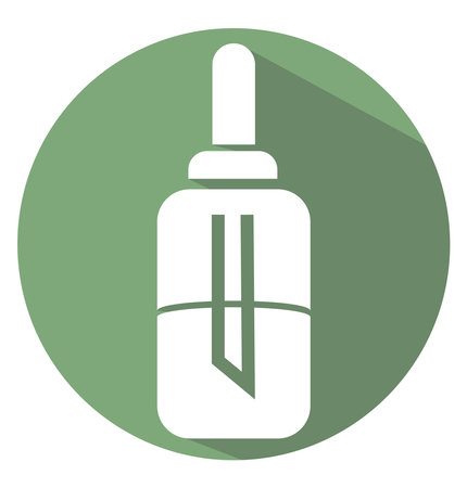 Cosmetics face primer, illustration, vector on a white background.のイラスト素材