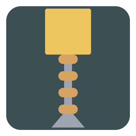 Decorative lamp, illustration, vector on a white background.のイラスト素材