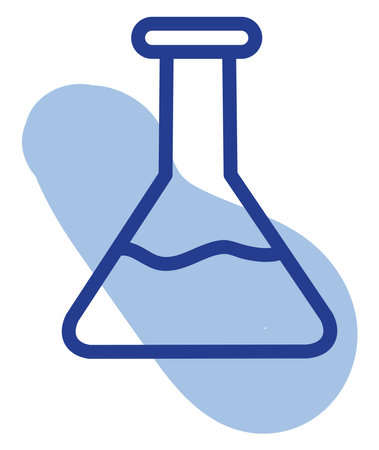 Medical liquid, illustration, vector on a white background.のイラスト素材