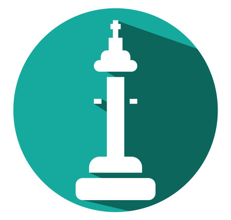 Chess sport, illustration, vector on a white background.のイラスト素材