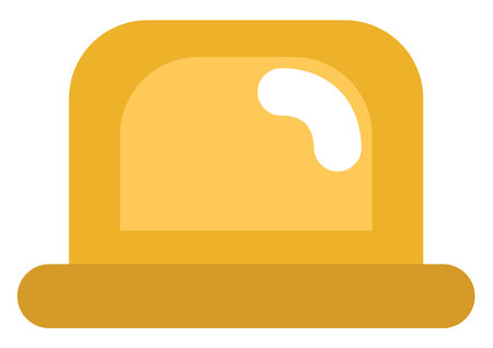 Workplace laptop, illustration, vector on a white background.のイラスト素材