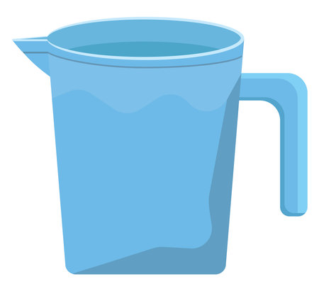 Bathing mug, illustration, vector on a white background.のイラスト素材