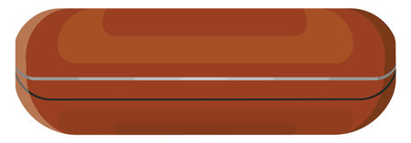 Spectacles box, illustration, vector on a white background.のイラスト素材