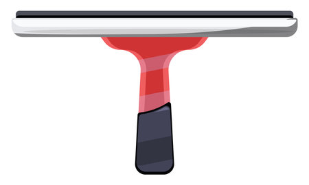Window wiper, illustration, vector on a white background.のイラスト素材