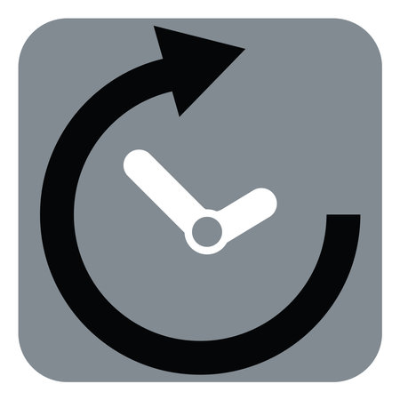 Management deadline, illustration, vector on a white background.のイラスト素材
