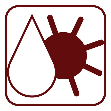 Menstruation day, illustration, vector on a white background.のイラスト素材