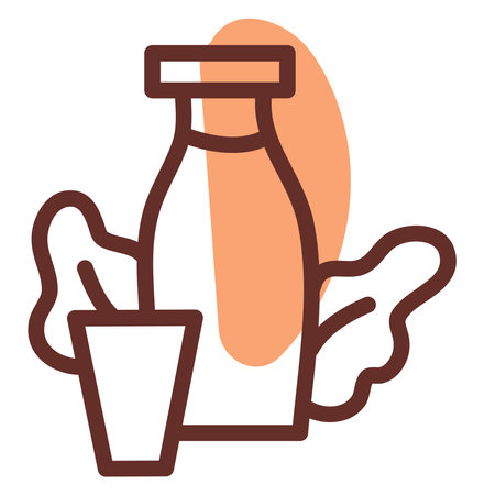 Spa tea, illustration, vector on a white background.のイラスト素材