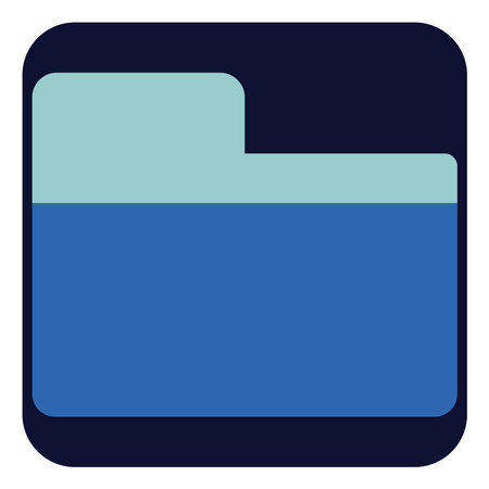 Web folder, illustration, vector on a white background.のイラスト素材