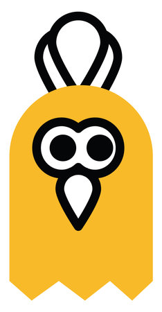 Yellow chicken, illustration, vector on a white background.のイラスト素材