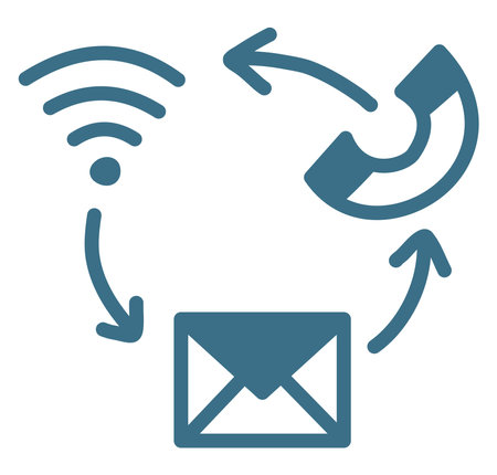 Internet connection, illustration, vector on a white background.のイラスト素材