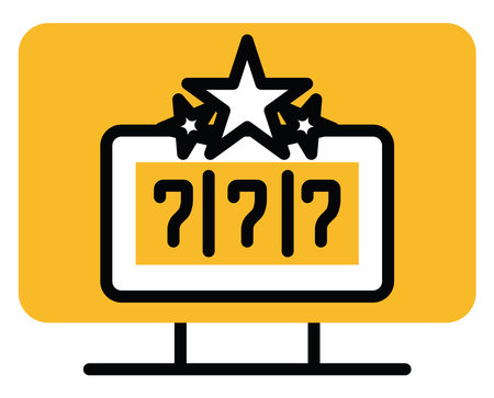 Casino web, illustration, vector on a white background.のイラスト素材