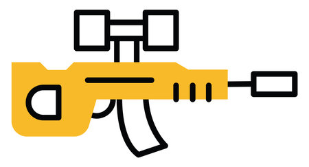 Action film genre, illustration, vector on a white background.