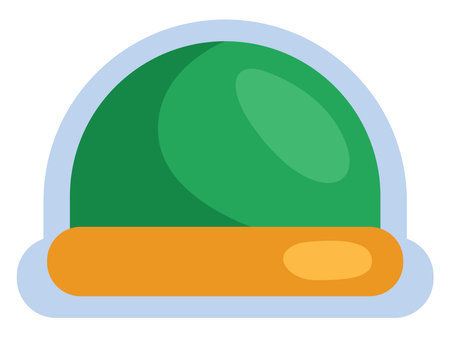 Winter hat, illustration, vector on a white background.のイラスト素材