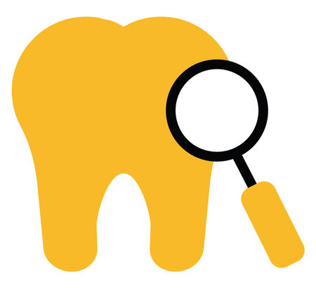 Hospital orthodontics, illustration, vector on a white background.のイラスト素材