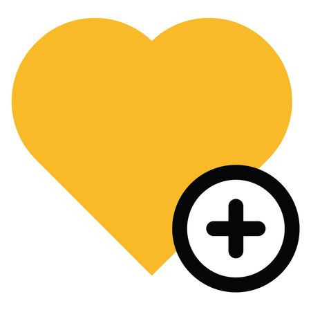 Favorite icon, illustration, vector on a white background.のイラスト素材