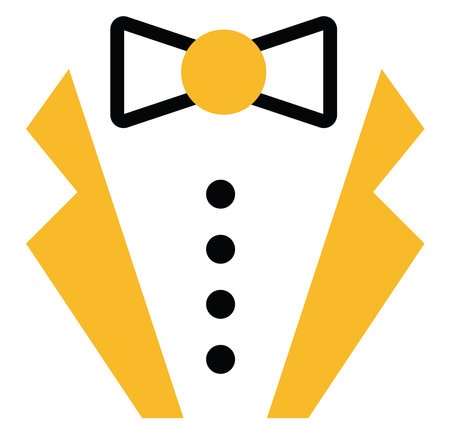 Marriage groom, illustration, vector on a white background.のイラスト素材