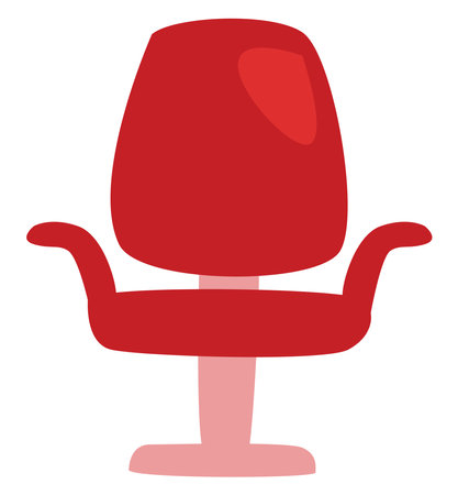 Office chair, illustration, vector on a white background.のイラスト素材