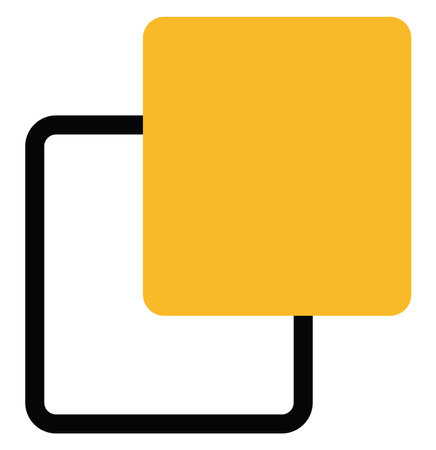 Copy paste icon, illustration, vector on a white background.のイラスト素材