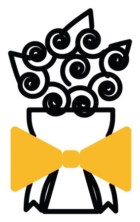 Valentines day flowers, illustration, vector on a white background.のイラスト素材