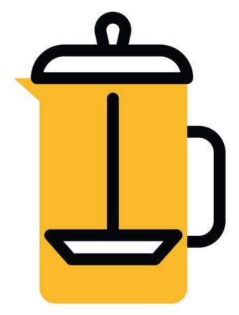 Winter teapot, illustration, vector on a white background.のイラスト素材