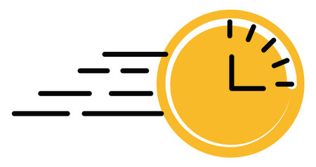 Project menagement deadline, illustration, vector on a white background.のイラスト素材