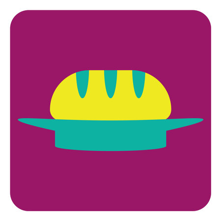 Sweet cake, illustration, vector on a white background.のイラスト素材