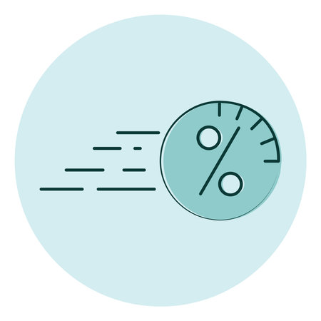 Financial loan time, illustration, vector on a white background.