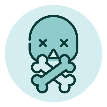 Game over, illustration, vector on a white background.
