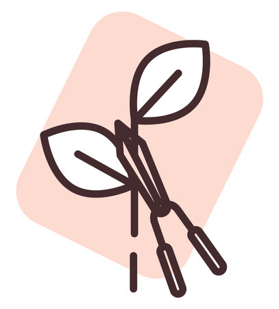 Art gardening, illustration, vector on a white background.のイラスト素材