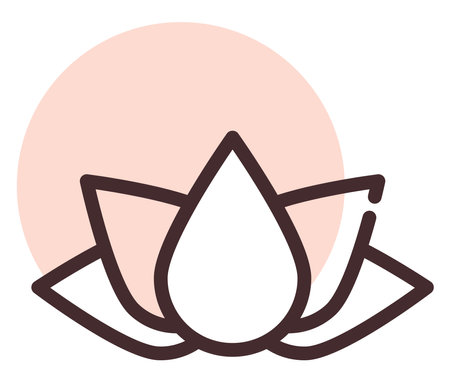 Beauty spa, illustration, vector on a white background.の写真素材