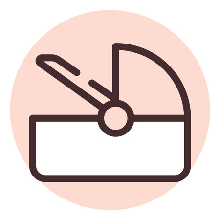 Newborn baby, illustration, vector on a white background.のイラスト素材