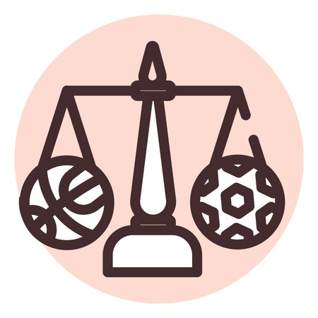 Sport laws, illustration, vector on a white background.のイラスト素材