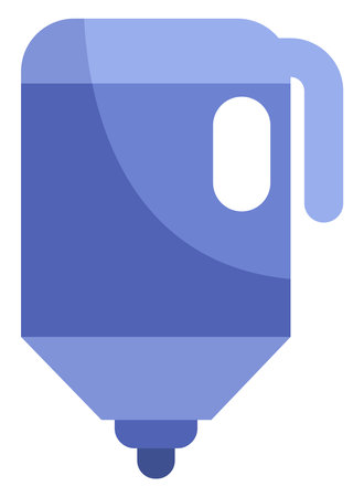 Literature pen, illustration, vector on a white background.のイラスト素材