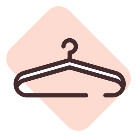 Shopping mall wardrobe, illustration, vector on a white background.のイラスト素材