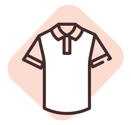 Apparel tshirt, illustration, vector on white background.のイラスト素材