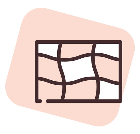 Graphic design mesh, illustration, vector on white background.のイラスト素材