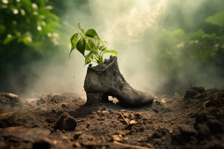 Reduce your carbon footprint with this eco-friendly lifestyle illustration. Do your part in protecting the planet for future generations. #sustainability #greenliving #climatechangeの素材