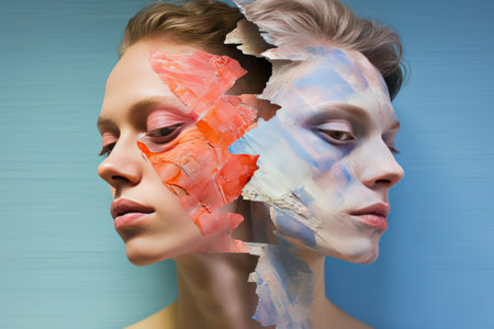 Celebrate individuality and diversity with this vibrant depiction of Gender Identity and Expression. Embrace and respect everyone's right to express themselves authentically!の素材