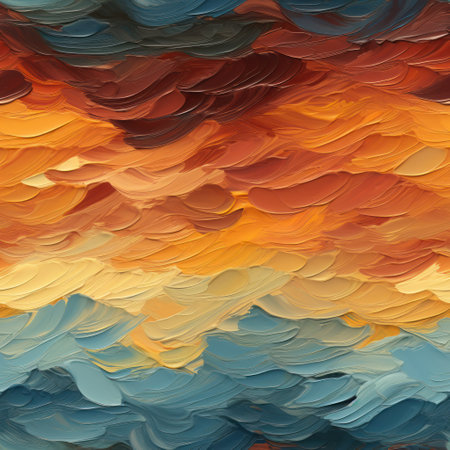 Create stunning digital art with the Oil Paint Texture seamless tilable pattern. Perfect for creating a realistic oil painting effect on any design project.の素材