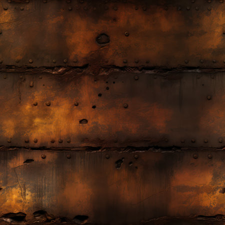 This Rust Texture is perfect for creating unique and visually striking concept art! Its seamless and tilable pattern allows for easy incorporation into any design project.の素材