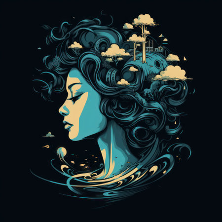 Elevate your wardrobe with this thoughtful t-shirt design. Featuring a unique blend of colors and patterns, this tee is sure to make a statement wherever you go.の素材