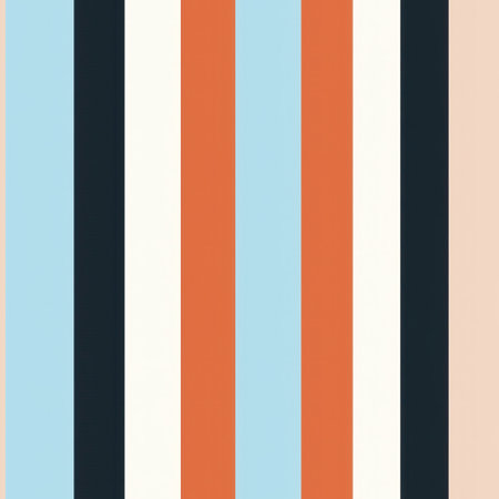 Upgrade your bedding game with our seamless striped pattern for bed sheets! This versatile and tilable design will transform any bedroom into a stylish haven fit for a king or queen.の素材